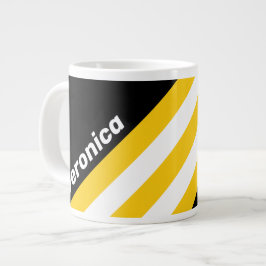 Hummel Nostalgische Streifen mit Namen Jumbo-Tasse