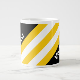 Hummel Nostalgische Streifen mit Namen Jumbo-Tasse