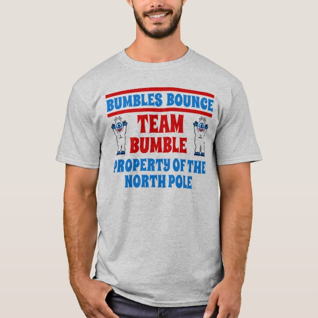 Hummel-Schlag-Team-Hummel-lustiges T-Shirt (Vorderseite)
