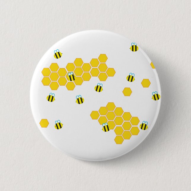 Hummel-Summen Button (Vorderseite)