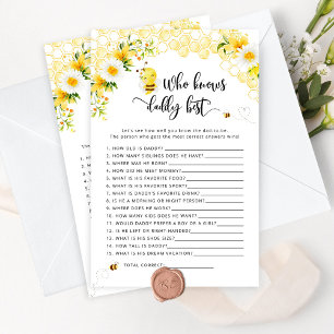 Hummel Wer Papa kennt das beste Baby-Duschspiel