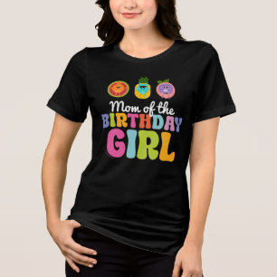 Hummel Zahlen Sommer Geburtstag Mama Tri-Blend Shirt