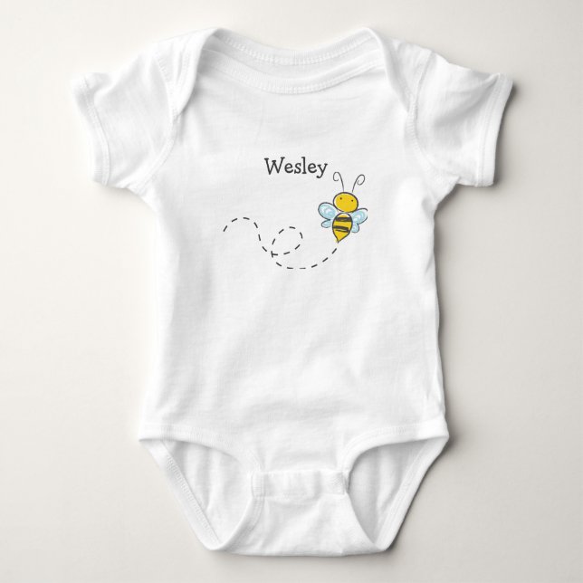 Hummelanker Custom Baby Bodysuit Baby Strampler (Vorderseite)