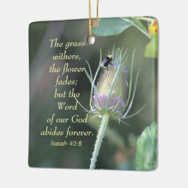 Hummelbiene - Isaiah 40:8 Ornament
