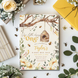 Hummelbiene Unsere kleine Honigbiene Tag 1. Geburt Einladung