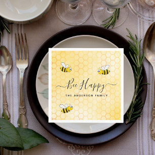 Hummelbienen bringen fröhlichen Sommerspass Spaß-N Serviette