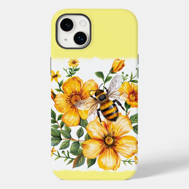 Hummelblume Case-Mate iPhone Hülle (Rückseite)