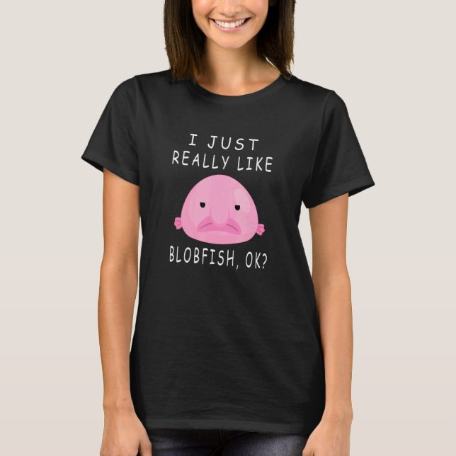 Hummelfisch, ich mag Hummelfisch Ok Stuff T-Shirt (Vorderseite)
