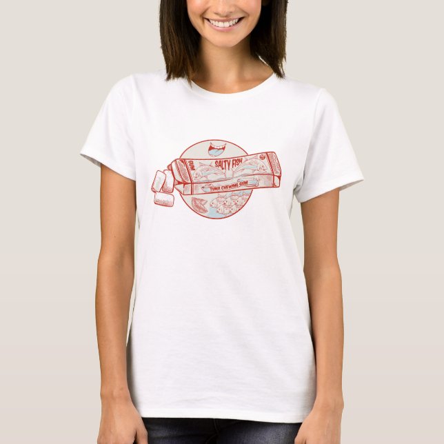 Hummelfleisch-Fisch-Aroma T-Shirt (Vorderseite)