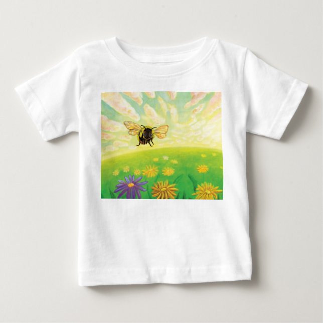 Hummeln am Horizont Baby T-shirt (Vorderseite)