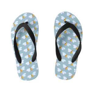 Hummeln Aquarellfarben Flip Flops
