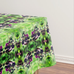 Hummeln auf rosa Blume Nah Abstrakt Tischdecke