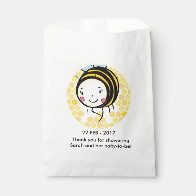 Hummeln Baby Duwer Fevor Taschen Geschenktütchen (Vorderseite)