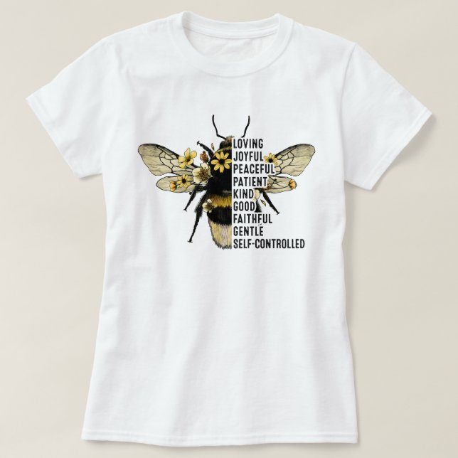 Hummeln, Bienentag-Shirt, Imker, Bienenlieder T-Shirt (Design vorne)