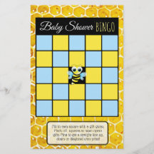 Hummeln Honey Bee Themed Baby Duschspiele