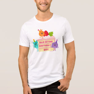 Hummeln Kuchen - Vater des Geburtstagskinder Tri-Blend Shirt