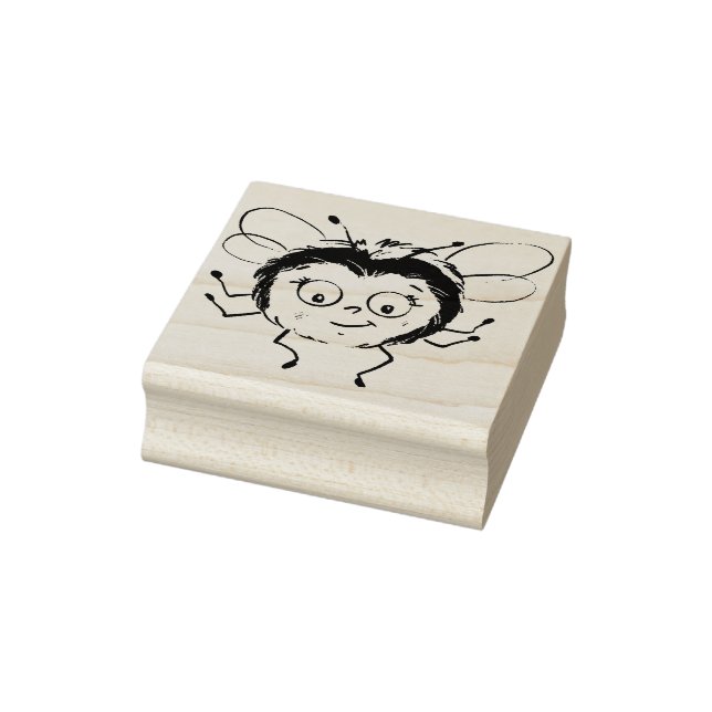 Hummeln lächeln gummistempel (Stempel)