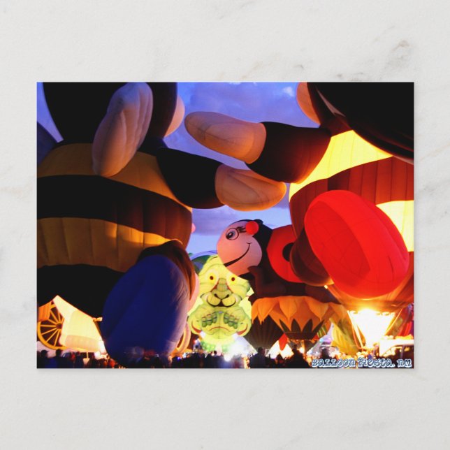 Hummeln-Liebe Postkarte (Vorderseite)