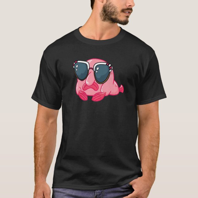 Hummeln mit Sonnenbrille Kostüm Liebe Blütenfisch T-Shirt (Vorderseite)