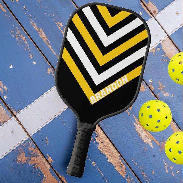 Hummeln Nostalgisch Vintag mit Name Pickleball Schläger (Von Creator hochgeladen)