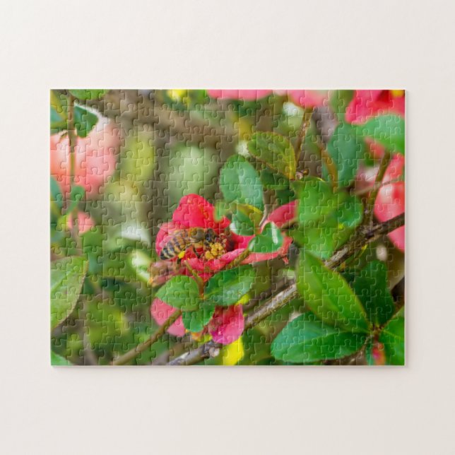 Hummeln und Azalea Puzzle (Horizontal)