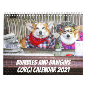 Hummeln und Dawgins-Kalender 2021 Kalender