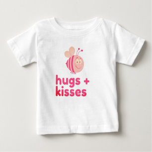 Hummeln und Küsse Baby T-shirt