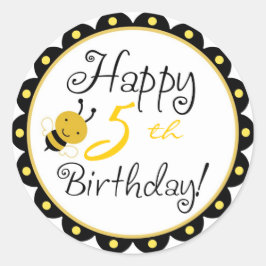 Hummelsticker HBR5 Runder Aufkleber