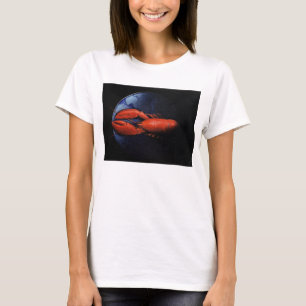 Hummer auf Tiffany-Platte T-Shirt