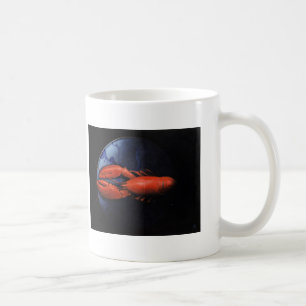 Hummer auf Tiffany-Platte Tasse
