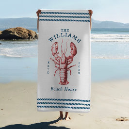 Hummer Beach House Strandtuch