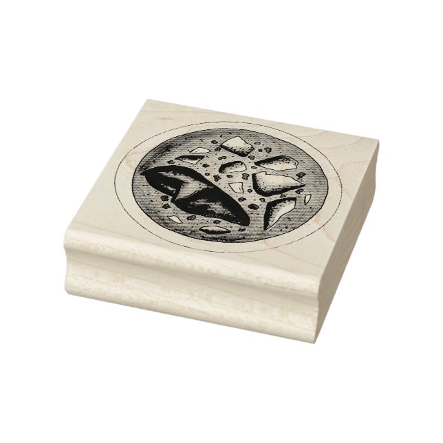 Hummer Bisque Suppe Meeresfrüchte Küche Gummistempel (Stempel)