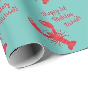 Hummer Boil Geburtstagsparty Niedlich Kids Geschenkpapier