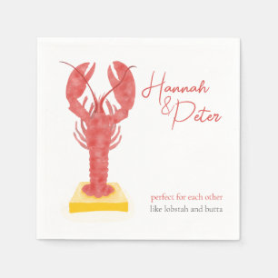 Hummer-Cocktail-Servietten Serviette