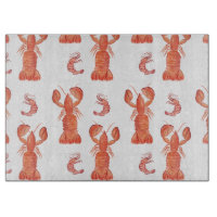 Hummer Crawfish Wasserfarbenmuster