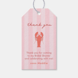 Hummer Doodle Rosa Brautparty Liebesmarken Geschenkanhänger