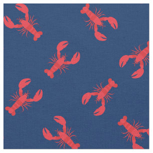 Hummer Druckstoffe Navy Blue Stoff