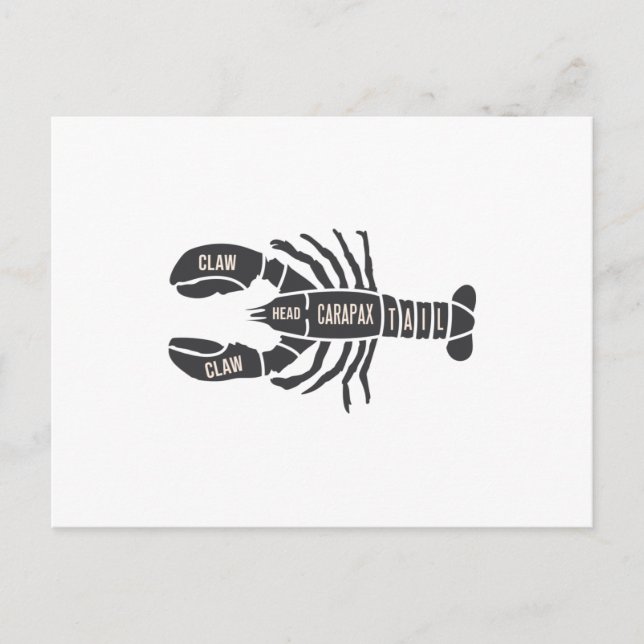 Hummer-Fleischer Postkarte (Vorderseite)