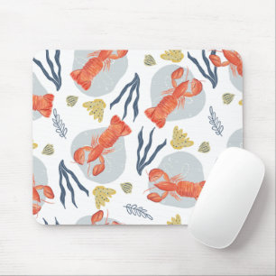 Hummer Flusskrebs Meeresfrüchte Unterwasser-Muster Mousepad