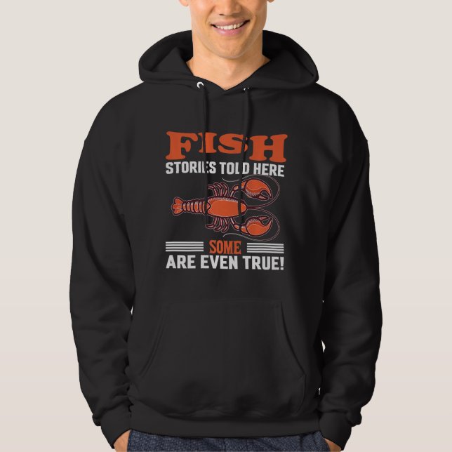 Hummer für einen Fischer Hoodie (Vorderseite)