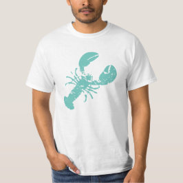 Hummer Grunge Blue Crustacean T-Shirt