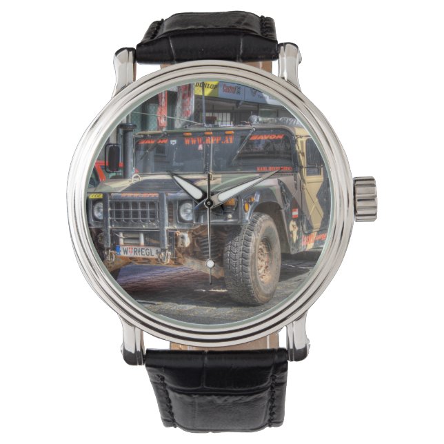 Hummer H1 Armbanduhr (Vorderseite)