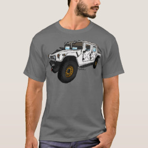 Hummer H1 mit Methodenrädern T-Shirt