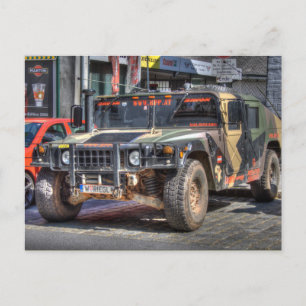 Hummer H1 Postkarte
