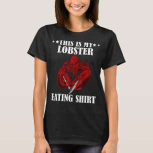 Hummer Hummer Knife Seafood Languste Hummer Eu T-Shirt