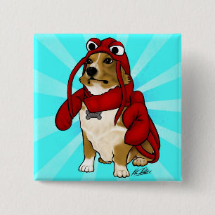 Hummer-Hundeknopf Button