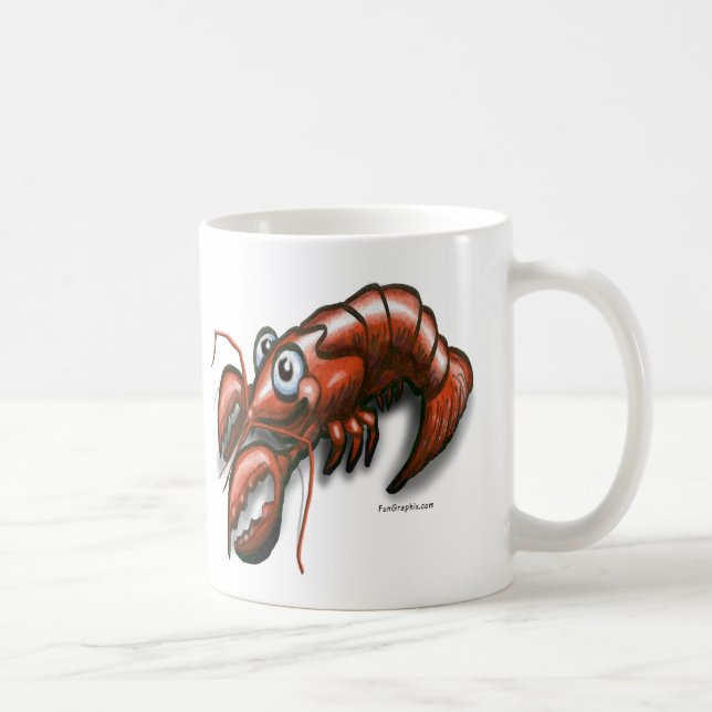 Hummer Kaffeetasse (Rechts)