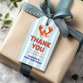 Hummer-Kinder-Geburtstags-Dankeschön Geschenkanhänger