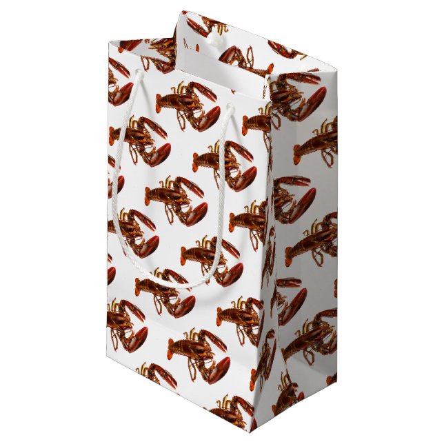 Hummer Kleine Geschenktüte (Vorderseite Schrägansicht)