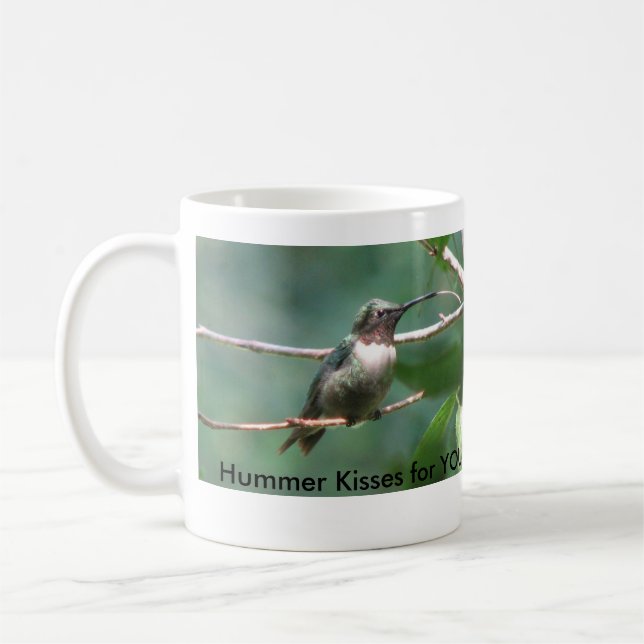 Hummer küsst Tasse (Links)
